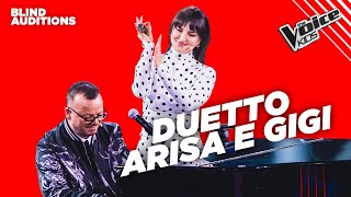 Arisa e Gigi DUETTANO con “Potevi Fare Di Più” | The Voice Kids Italy | Blind Auditions