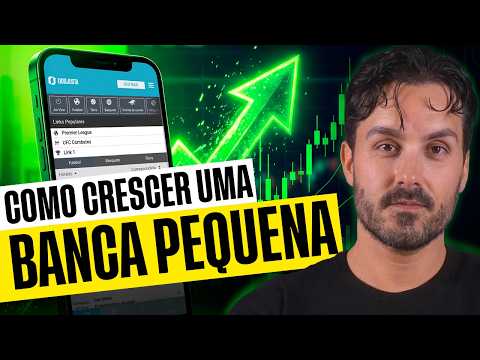 Como crescer uma BANCA PEQUENA no TRADE ESPORTIVO