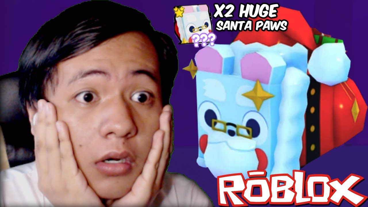 HATCHED A 2 HUGE SANTA PAWS Pet Simulator X Roblox YouTube