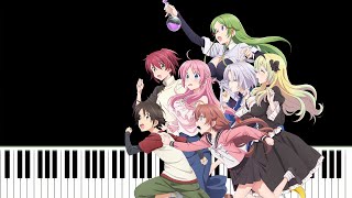 Megami-ryou no Ryoubo-kun OP - Naughty Love [piano arrangement + MIDI]