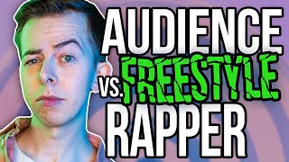 Freestyle Rapper takes on Awkward Audience...