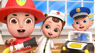 Who Will You Be?👮‍♂️👨‍🚒 | Firefighter, Police, Doctor Song | Kids Jobs | Nursery Rhymes