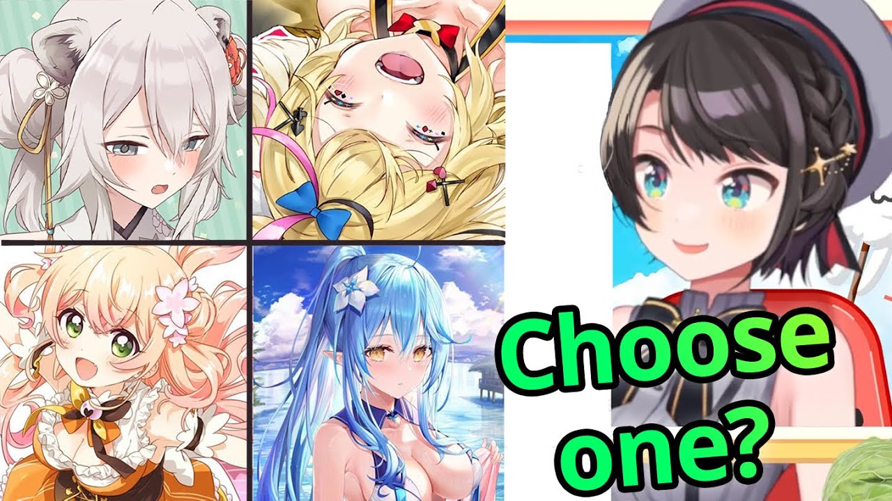 Which one would Subaru choose to Marry? [Hololive] - YouTube
