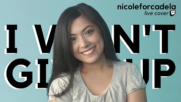 I Won't Give Up - Christina Grimmie (Live Cover by Nicole Forcadela) | #NicoleCovers #TwitchTakes ✨