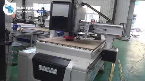 BLUE ELEPHANT CNC new model 1325 ATC CNC Carving machine for wood furniture making