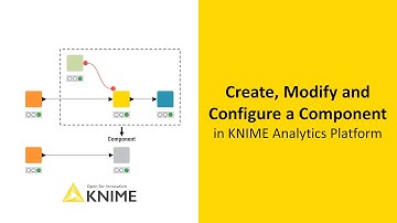 Create, Modify, and Configure a Component in KNIME Analytics Platform