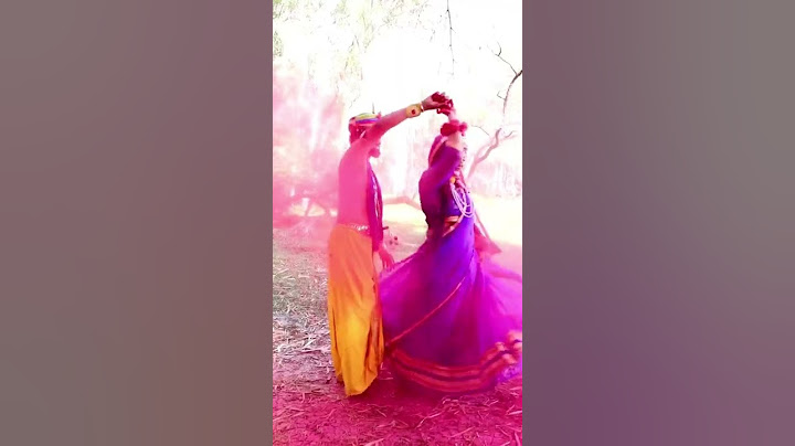 Holi celebration couples #viral #shorts #trending #holi