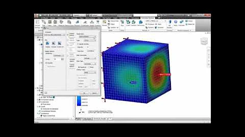Nastran In-CAD - Frequency response