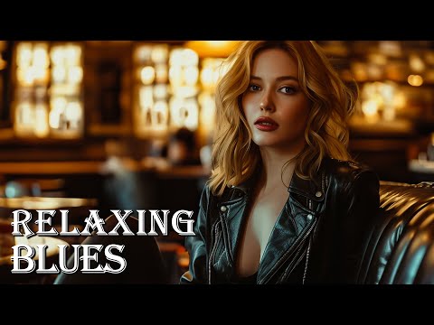 Relaxing Blues Music for Unwind, Work ~ A Litted Whiskey and Midnight Blues Music | Slow Blues Music