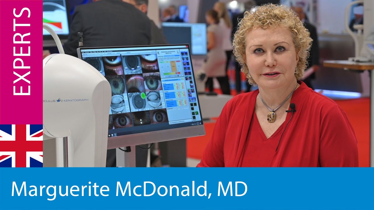 Dr. Marguerite McDonald, MD Cataract practice with the OCULUS