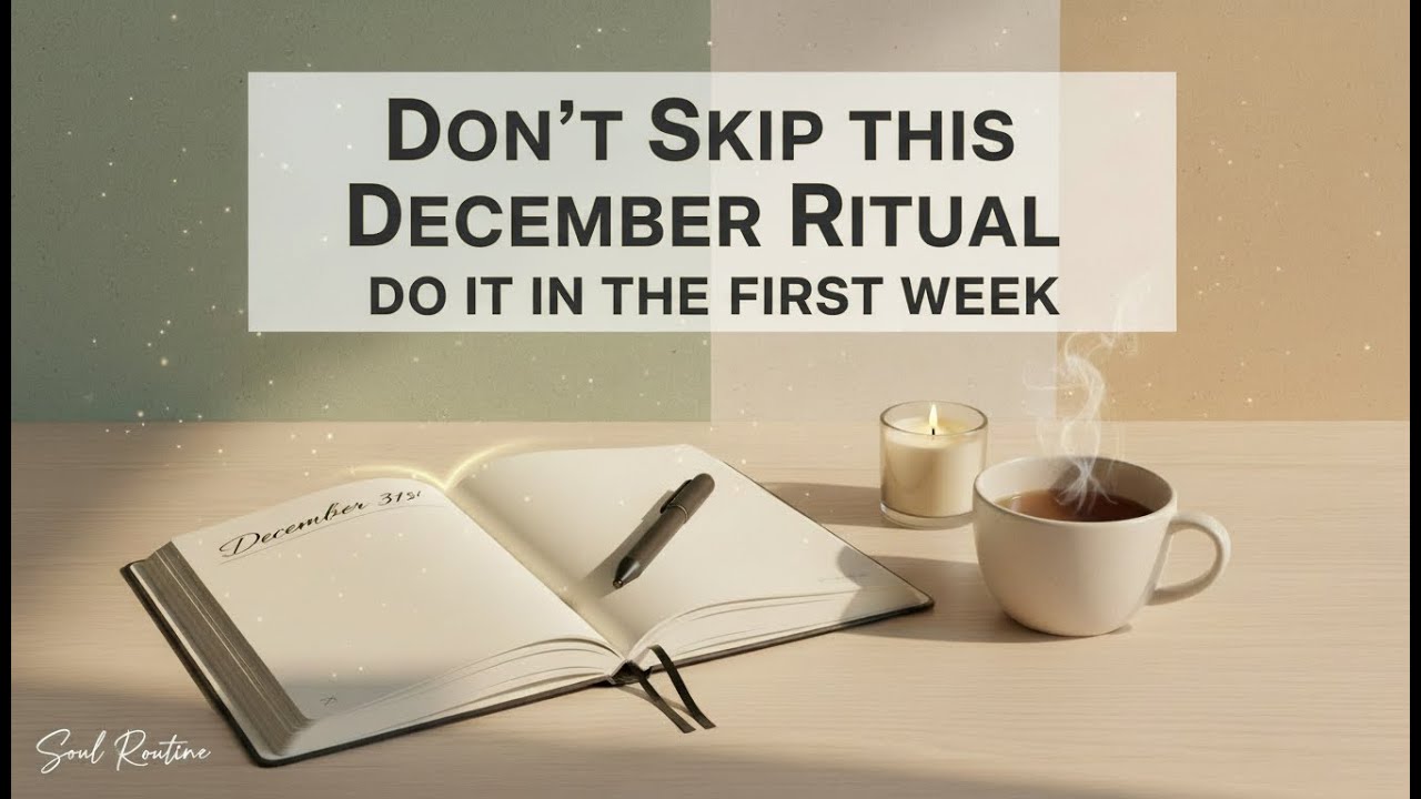 Do This in the First Week of December and Watch What Happens - YouTube