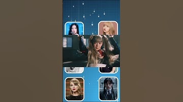 Thumbnail of Guess Singer Songs | Lisa, Jisoo, Wednesday, Taylor Swift #shorts #song #quiz #fun