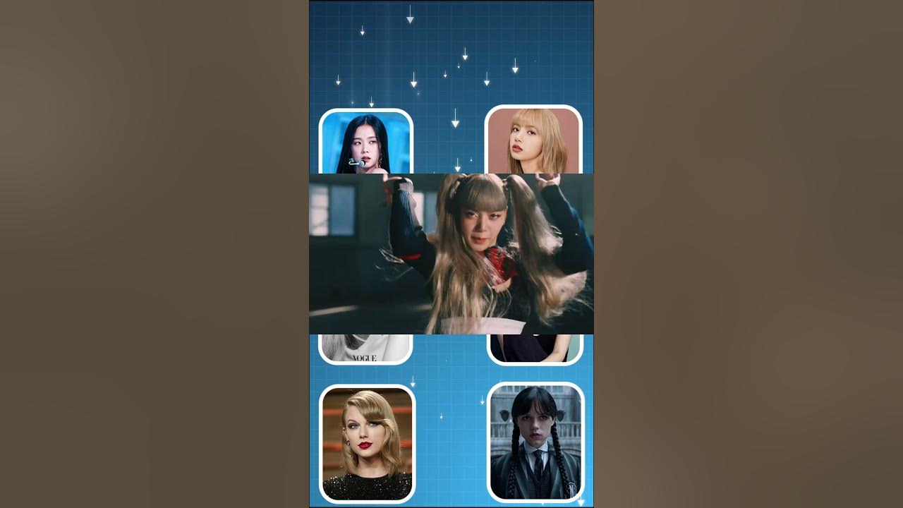 Guess Singer Songs | Lisa, Jisoo, Wednesday, Taylor Swift #shorts #song #quiz #fun