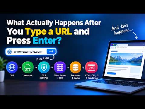 What REALLY Happens When You Type a URL and Press Enter? 🌐