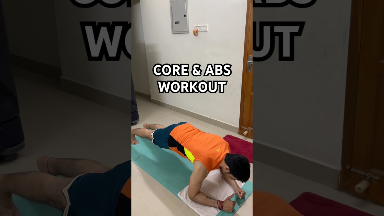 Core & Abs Workout Without Any Equipment 