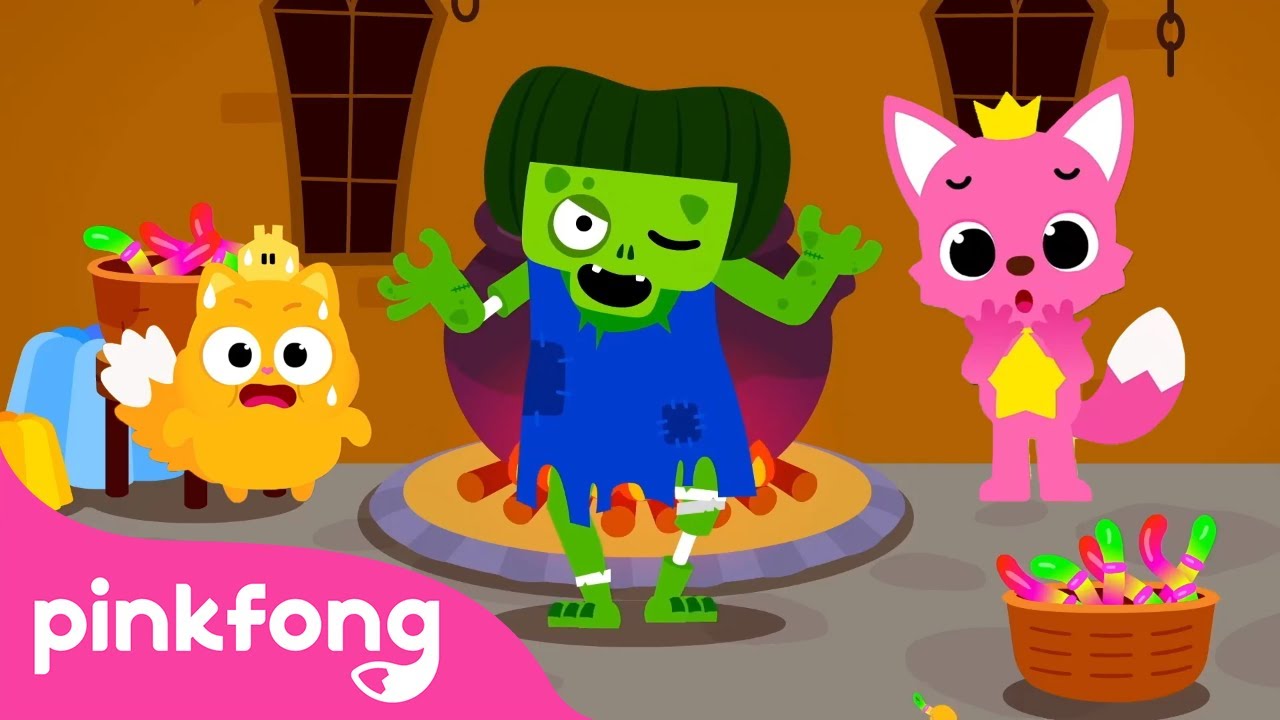 Johny Johny, Yes Papa Special | Witch & Monster | Pinkfong Halloween Songs