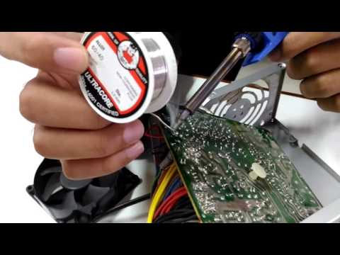 วีดีโอ: วิธีเปลี่ยนพัดลมบนพาวเวอร์ซัพพลายของคอมพิวเตอร์