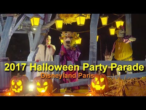 Disneyland Paris 2017 Halloween Party Parade Complete