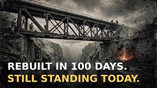 Building a Railway Bridge in 1870: The Incredible Labor Behind the Tracks