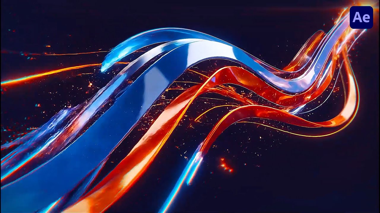 Line Logo Reveal 🎇 After Effects Template