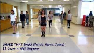 Shake That Bass Line Dance (Dance & Teach)