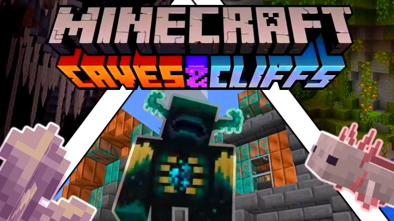 Minecraft 1.17 : The Caves & Cliffs Update : Reaction Video - YouTube
