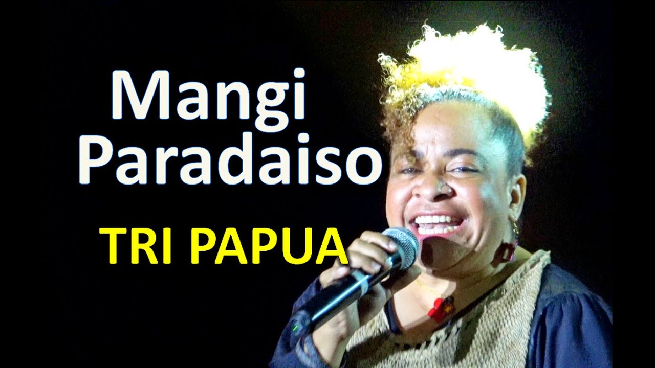 Mangi Paradaiso Cover by TRIO PAPUA @ Ela Beach during PNG 50 Anniversary Celebrations