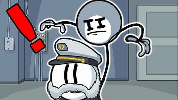 SO MANY FUNNY FAILS! | Henry Stickmin: Fleeing The Complex.