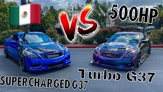 Supercharged G37 vs Single Turbo G37!! Which one is better?