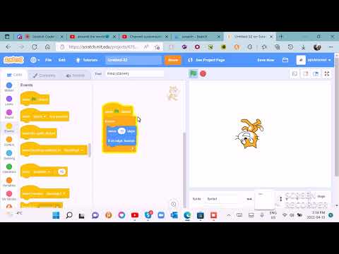 how to make an sprite bounce in scracth