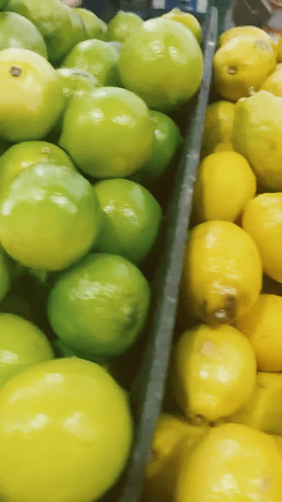 Lime vs lemon 🍋# vegetable # Melbourne #vlog # Mother Earth # fresh fruit # Autumn
