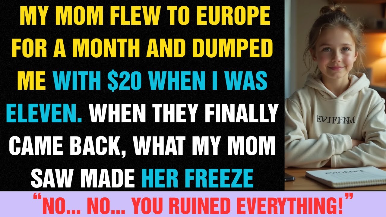 My Mom Went to Europe for a Month, Left Me With $20 at Age Eleven— When ...