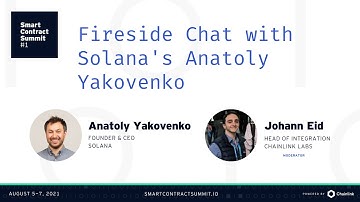 Anatoly Yakovenko: Fireside Chat With the Co-Founder of Solana