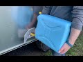 Sterilizing the Fresh Water System {for the Airstream International 23FBT}