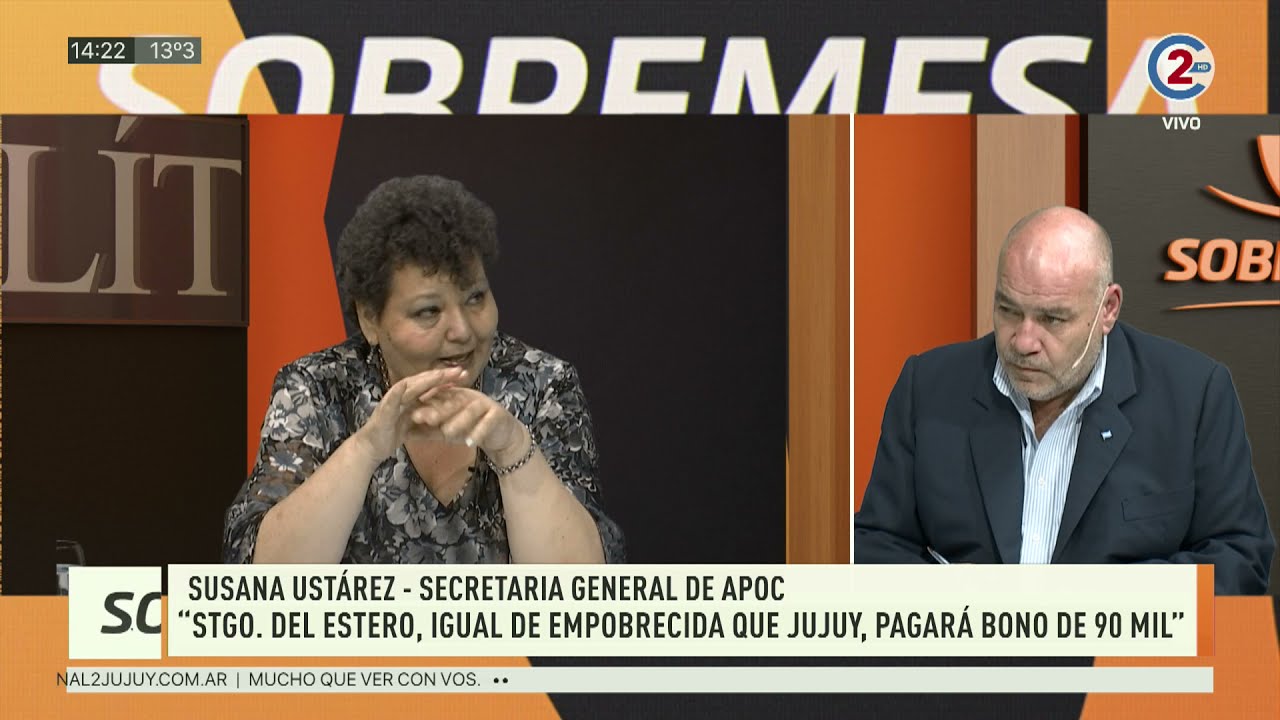 Sobremesa: Susana Ustarez