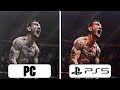 UFC 6 PS5 vs PC Graphics Comparison
