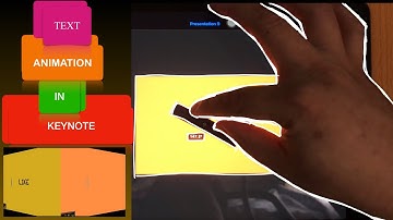 Text Animation , Keynote Tutorial in iPad