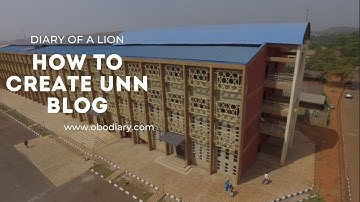 How to Create UNN Edublogs