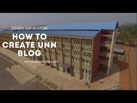 How to Create UNN Edublogs