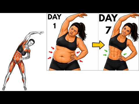 Stand For 10 Min, Belly Fat GOES in 7 Days!