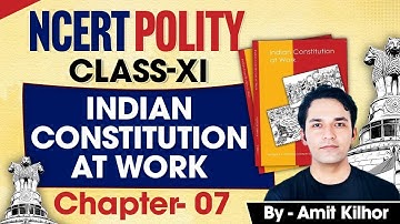 NCERT Polity Class 11 Indian Constitution at Work | Chapter 7 | Federalism | AMIT KILHOR