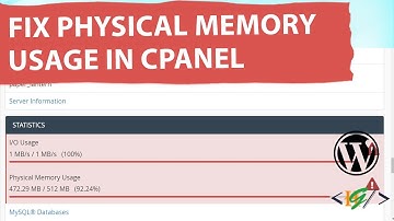 How to Fix Physical Memory Usage in cPanel