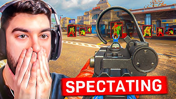 Spectating a HACKER in WARZONE SOLOS....