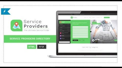 Service Providers - Business Directory Template | Themeforest Download