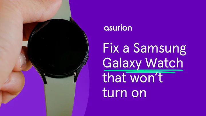 How to fix a Samsung Galaxy Watch that won't turn on | Asurion - DayDayNews