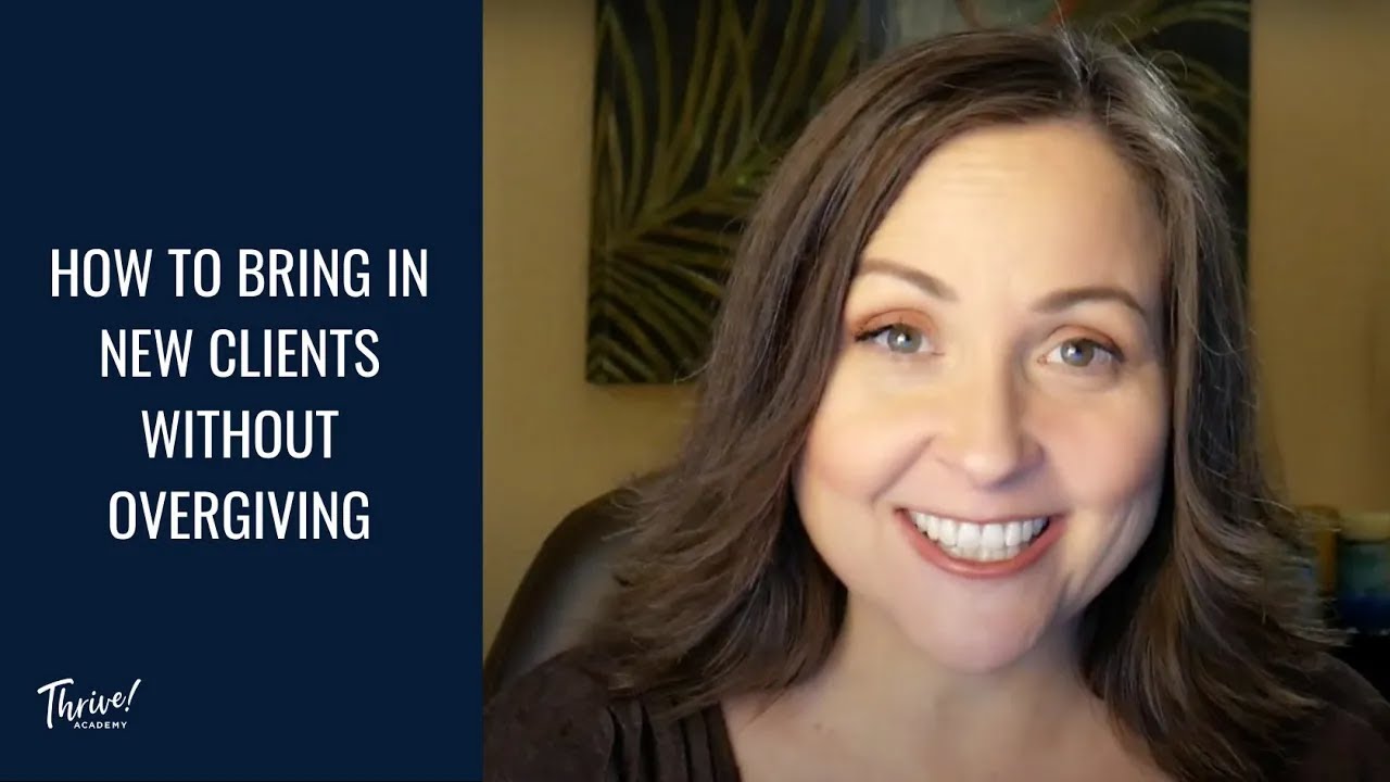 How to Bring in New Clients without Overgiving (The Earth Element ...