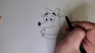 How To Draw 103 Leo From Lets Go Luna