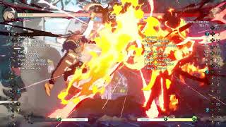 ch 6p combo when hitting extended hurtboxes