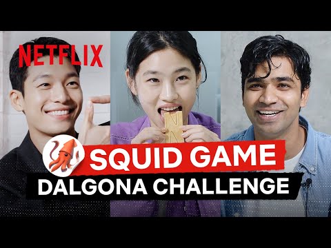 Squid Game Cast Play Dalgona Challenge, Would the #SquidGame cast cut it  in the actual games? They put themselves to the test with the Dalgona  Challenge., By Netflix