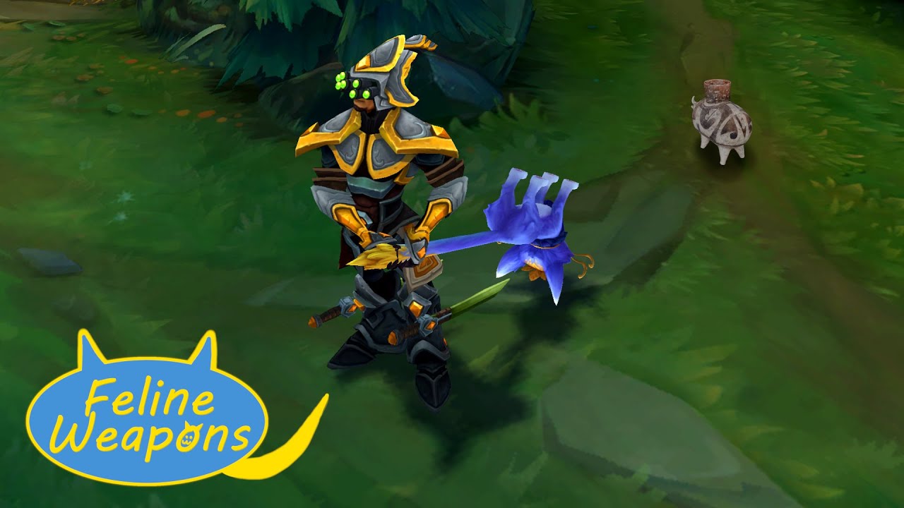 Feline Weapons Master Yi